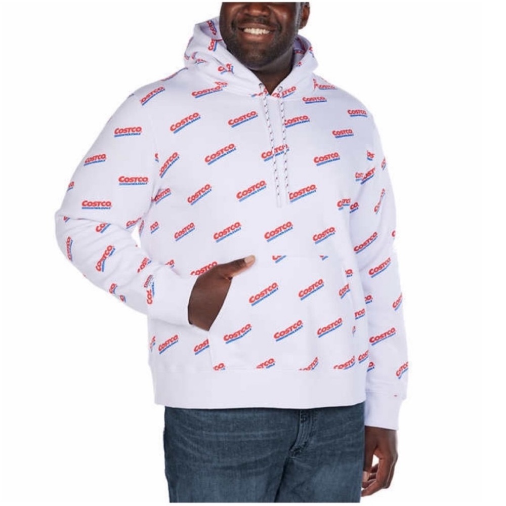 MEN Kirkland Signature Unisex COSTCO WHOLESALE
Logo Hoodie - WHITE ( 3XL ) - Picture 2 of 5